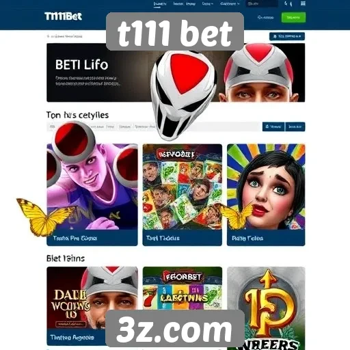 Principais jogos disponíveis no site t111 bet