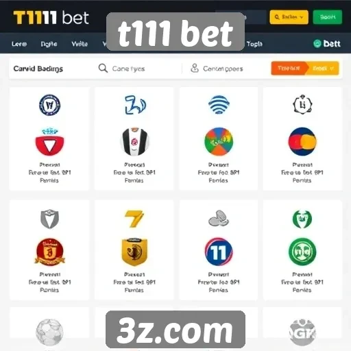 Avaliação das funcionalidades do site t111 bet