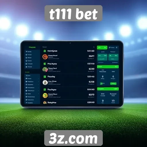 Interface e usabilidade do t111 bet para jogadores